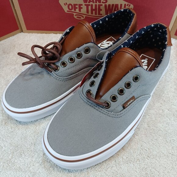 Vans Men's 7/Women's 8.5 Era 59 T&L Frost Gray/Plus VN000ZMSH0K - Picture 8 of 14